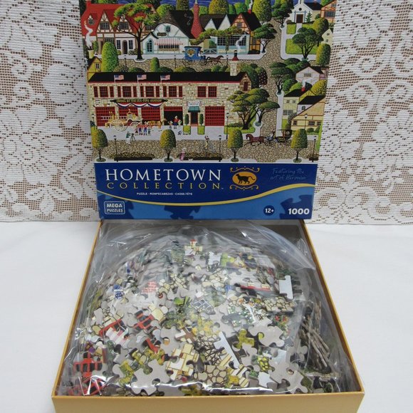 HERONIM Carmel Firehouse JIGSAW PUZZLE 1000 Pieces Carmel By The Sea Firefighter - Picture 4 of 4